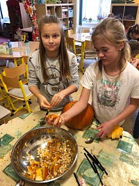 ŠD - dlabání dýní - obrázek číslo: 22