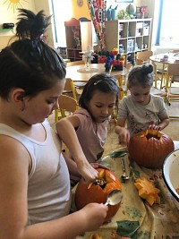 ŠD - dlabání dýní - obrázek číslo: 19