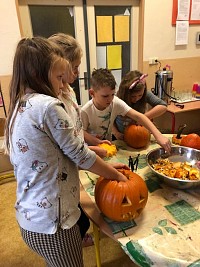 ŠD - dlabání dýní - obrázek číslo: 35