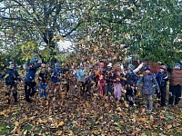 ŠD - hrátky s listím - obrázek číslo: 3