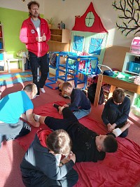 Kurz 1. pomoci se zástupci ČČK - obrázek číslo: 5