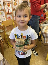 ŠD - svícen z plechovky - obrázek číslo: 4