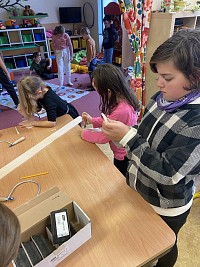 ŠD - andělky z balsy - polytechnika - obrázek číslo: 4