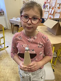 ŠD - andělky z balsy - polytechnika - obrázek číslo: 5