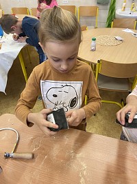 ŠD - andělky z balsy - polytechnika - obrázek číslo: 7