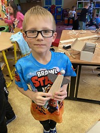 ŠD - andělky z balsy - polytechnika - obrázek číslo: 9