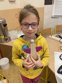 ŠD - andělky z balsy - polytechnika - obrázek číslo: 10