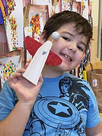 ŠD - andělky z balsy - polytechnika - obrázek číslo: 11