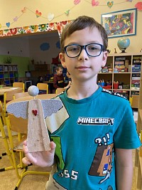 ŠD - andělky z balsy - polytechnika - obrázek číslo: 16