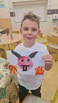 ŠD - čerti - bublinková fólie - obrázek číslo: 2