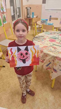 ŠD - čerti - bublinková fólie - obrázek číslo: 8