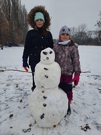ŠD - stavění ze sněhu - obrázek číslo: 5