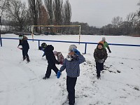 ŠD - stavění ze sněhu - obrázek číslo: 6