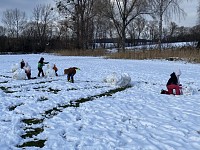 ŠD - stavění ze sněhu - obrázek číslo: 3