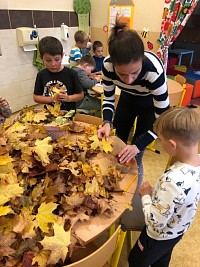 ŠD - housenky z listí a dýní - obrázek číslo: 5