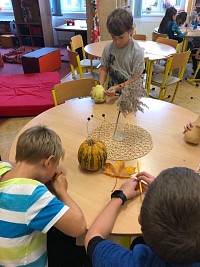 ŠD - housenky z listí a dýní - obrázek číslo: 7