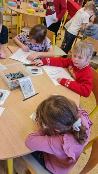 ŠD - zvířata v zimě, stopy zvířat - obrázek číslo: 12