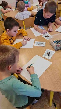 ŠD - zvířata v zimě, stopy zvířat - obrázek číslo: 15