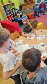 ŠD - zvířata v zimě, stopy zvířat - obrázek číslo: 3