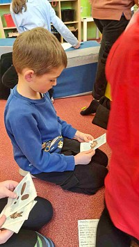 ŠD - zvířata v zimě, stopy zvířat - obrázek číslo: 8