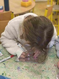 ŠD - stopy zvířat - alobal - obrázek číslo: 9