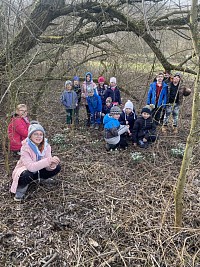 ŠD - pozorování sněženek - obrázek číslo: 1