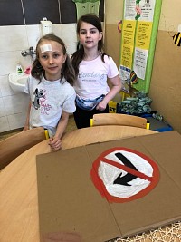 ŠD - Dopravní výchova - výroba značek - obrázek číslo: 7