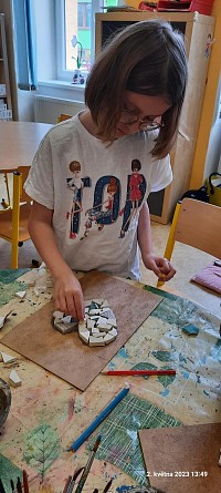 ŠD - mozaika srdce - obrázek číslo: 1