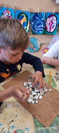 ŠD - mozaika srdce - obrázek číslo: 4