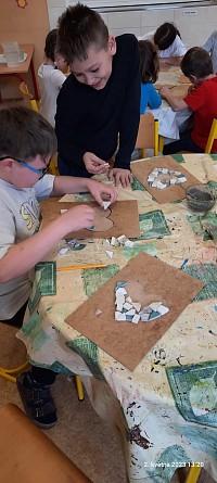 ŠD - mozaika srdce - obrázek číslo: 12