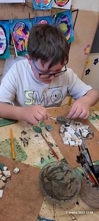 ŠD - mozaika srdce - obrázek číslo: 13