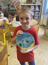 ŠD - želvičky v akváriu - mušličky - obrázek číslo: 15